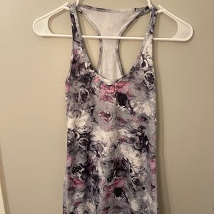 floral lululemon tank top